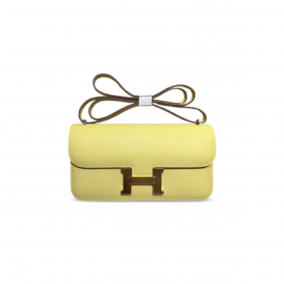 HERMES MASTER CONSTANCE ELAN EPSOM JAUNE POUSSIN GOLD HARDWARE (26*16*6cm) HERMES MASTER CONSTANCE ELAN EPSOM JAUNE POUSSIN GOLD HARDWARE (26*16*6cm)